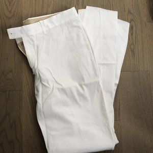 NWT Raoul Men's White Straight Fit Pants
